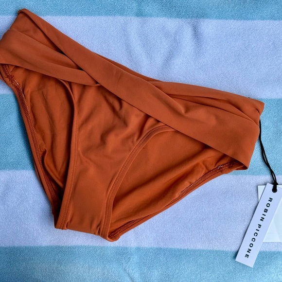 Robin Piccone two-piece bikini Ava Burnt Orange - Picture 4 of 5